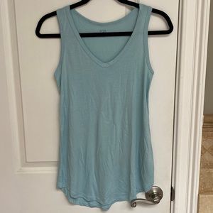 a.n.a Light Blue Tank Top